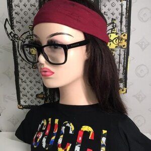 New Authentic Gucci Black Eyeglasses GG1177o 004